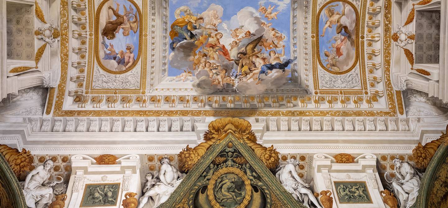 Fresque à l'intérieur du Palais Pitti - Florence - Italie