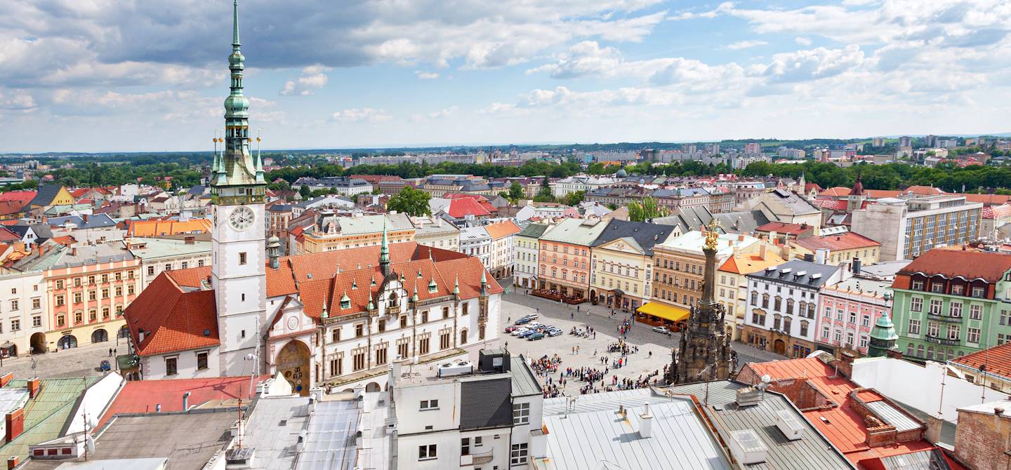 Vue générale - Olomouc - Moravie - République Tchèque