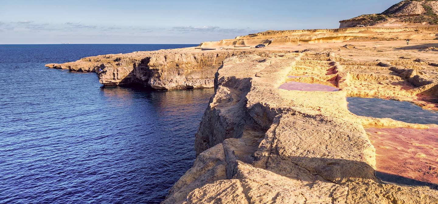 Marais salants près de Zebbug - Ile de Gozo - Malte