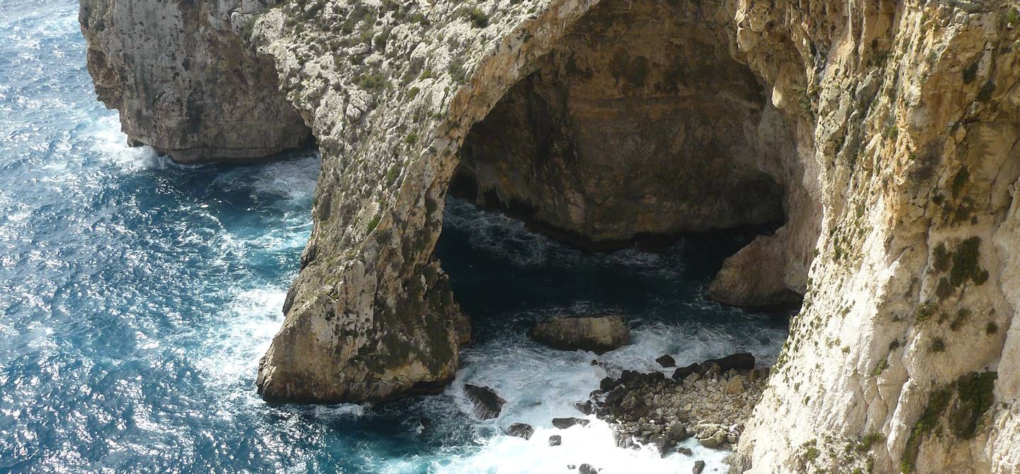 Vue de la Grotte Bleue - Malte