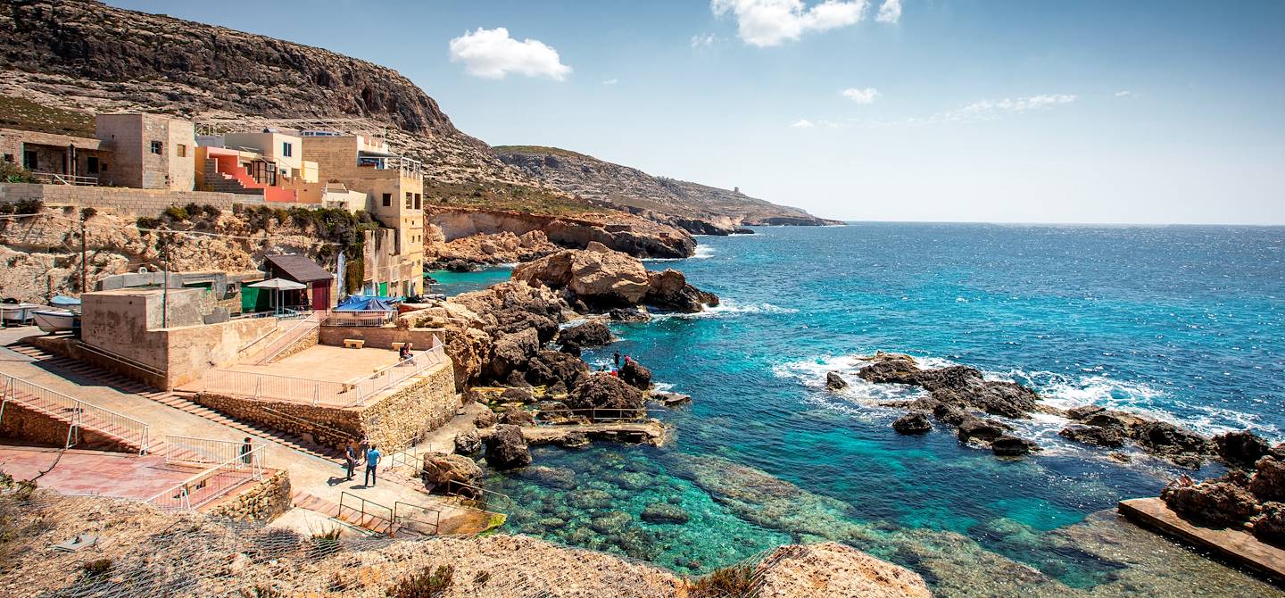 Village sur l'île de Gozo - Malte