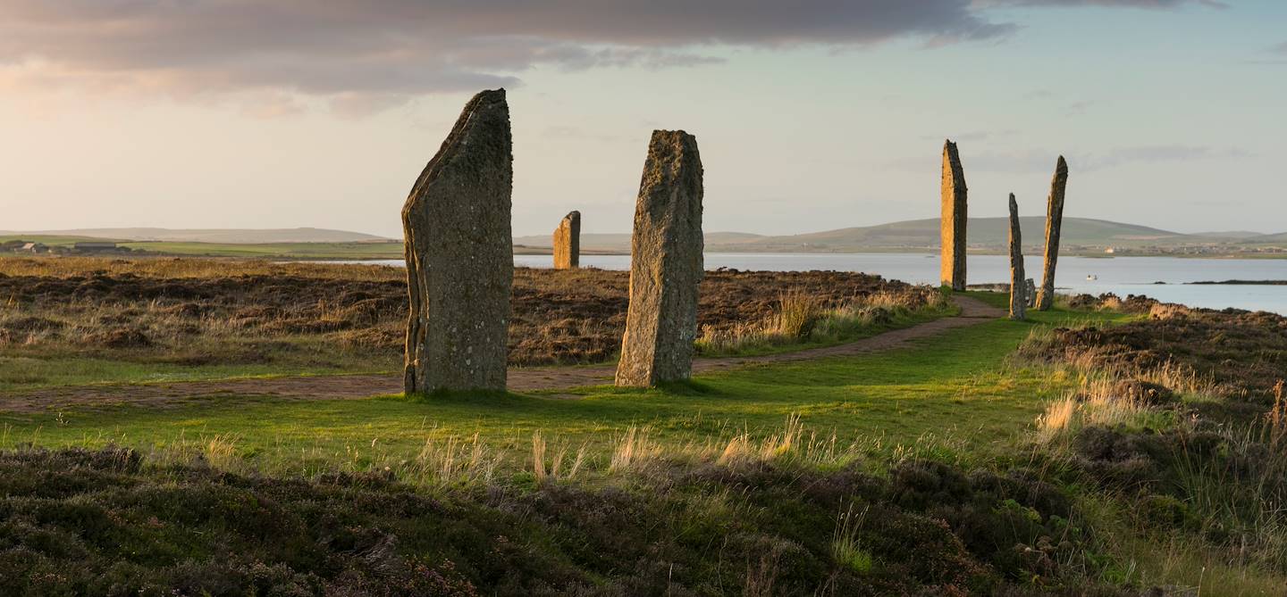 Cercle de Brodgar - Orcades - Ecosse - Royaume-Uni