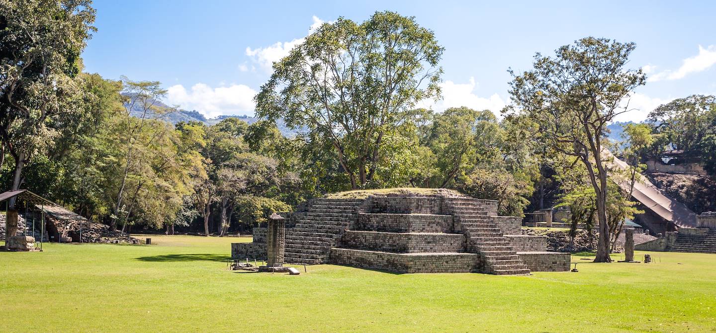 Ancienne cité maya de Copan au Honduras