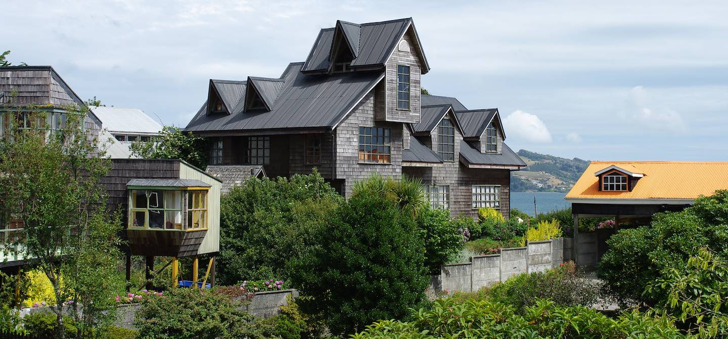 Maison en bois - Ancud - Ile de Chiloé - Chili