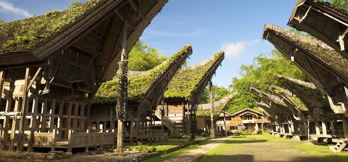 Village traditionnel de Karuaya - Sulawesi - Indonésie