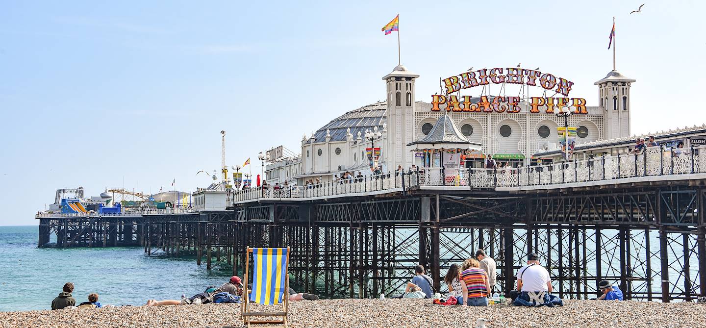 Brighton Palace Pier - Brighton - Angleterre - Sussex - Royaume-Uni