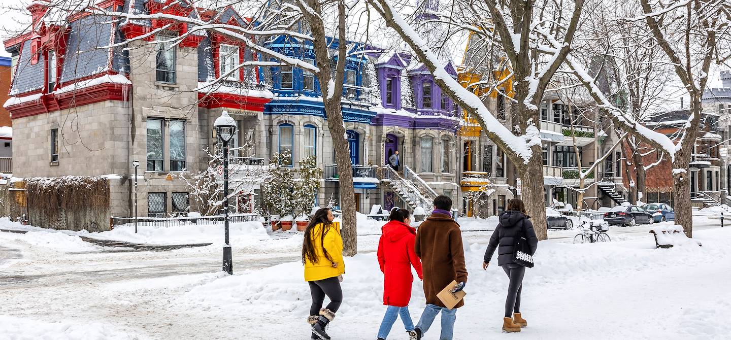 Montréal, en hiver - Québec - Canada