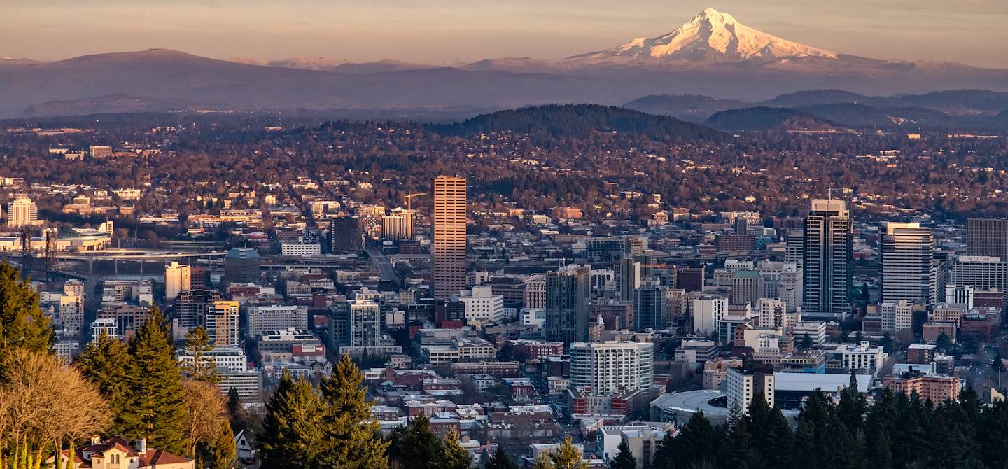 Panorama sur Portland - Oregon - Etats-Unis
