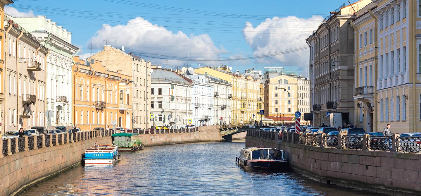 Rivière Moika - Saint Pétersbourg - Russie