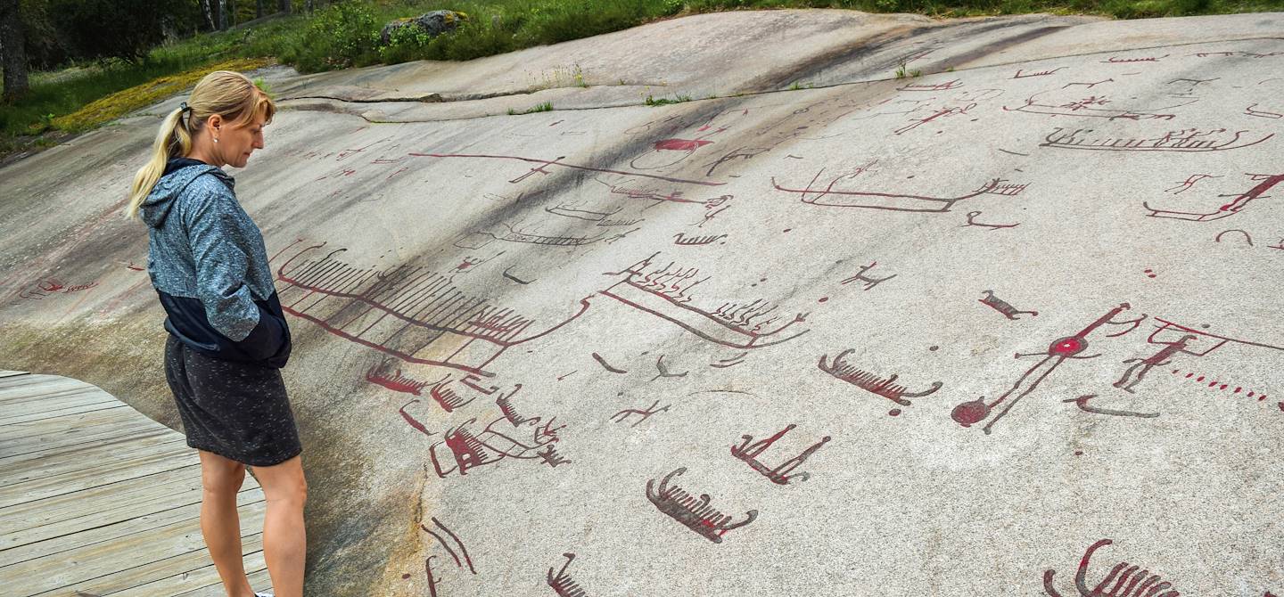 Gravures rupestres de Tanum - Suède