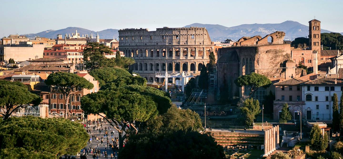 Panorama sur Rome - Latium - Italie