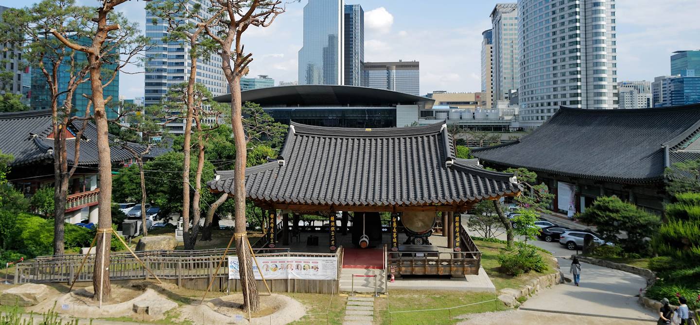 Temple Bongeunsa - Séoul - Corée du Sud