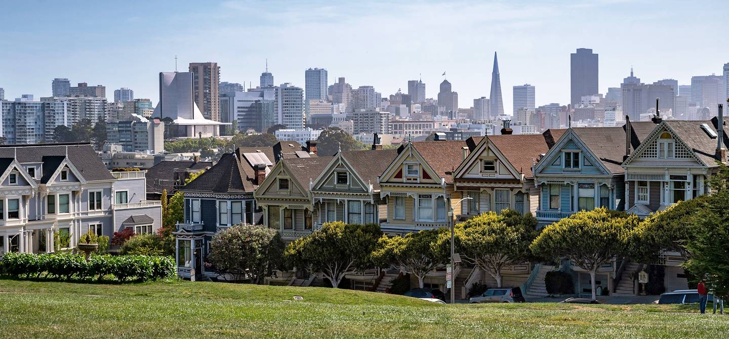 Alamo Square - San Francisco - Californie - Etats-Unis