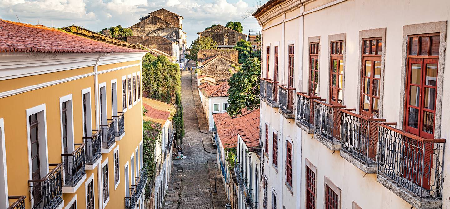 Rua do Giz - Centre historique de Sao Luis - Maranhão - Brésil