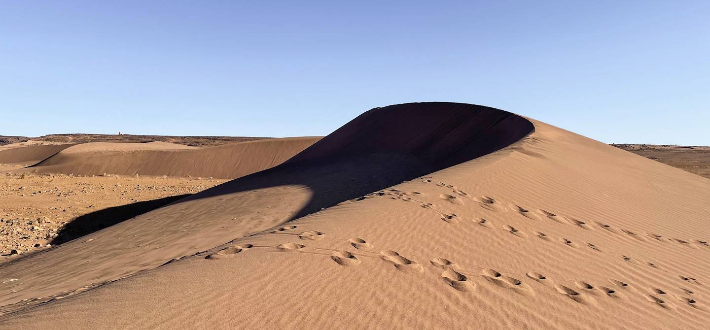 Randonnée dans les dunes de Foum Tizza - Maroc
