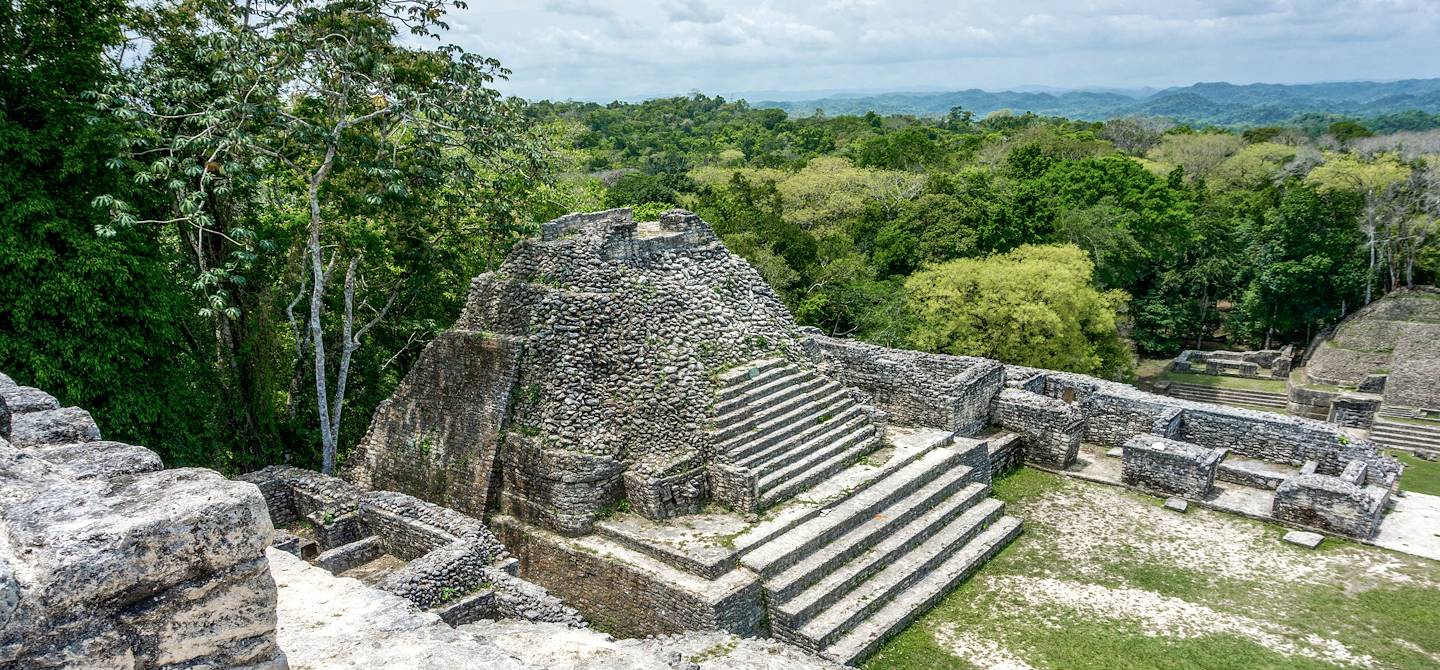 Temple maya de Caracol - Belize