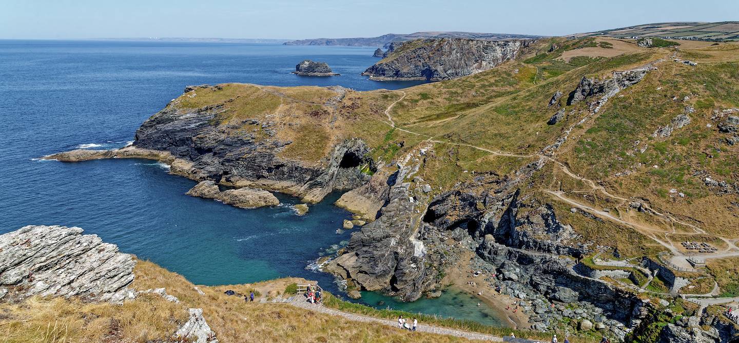 Château de Tintagel - Cornouailles - Angleterre - Royaume Uni