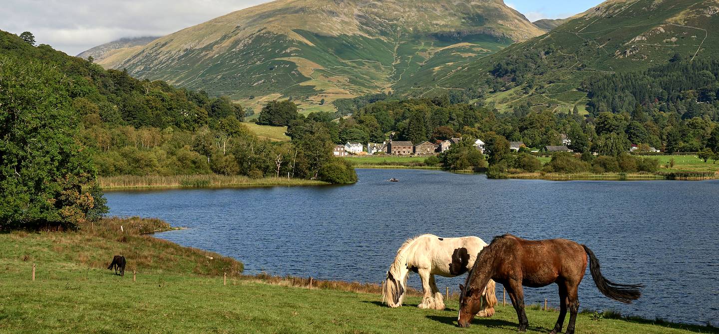 Lac Grasmere - Cumbria - Angleterre - Royaume-Uni 