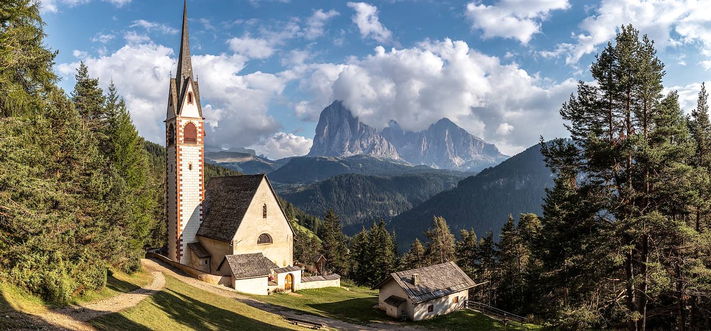 Église Saint-Jacob - Ortisei - Province de Bolzano - Région du Trentin-Haut-Adige - Italie
