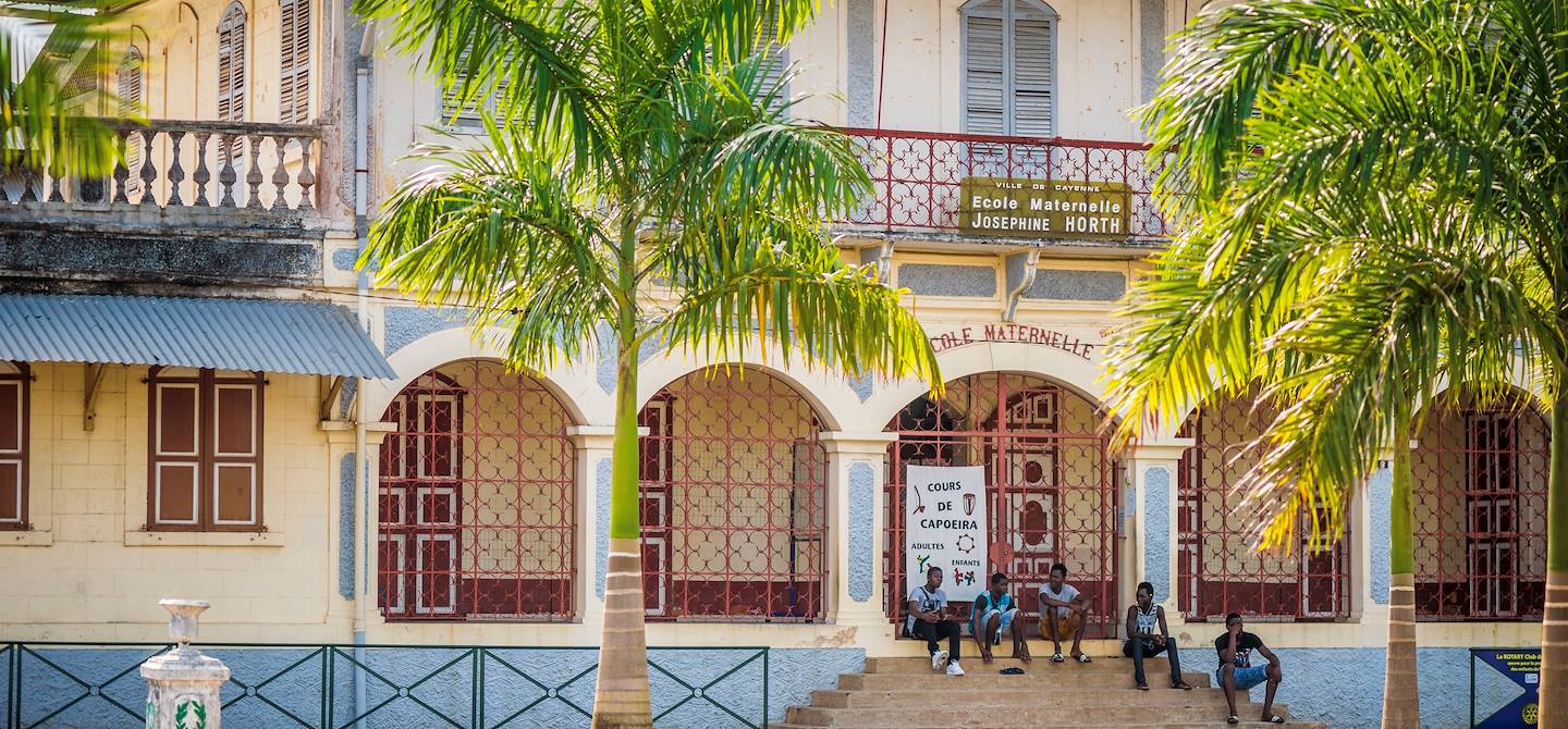 Place des Palmistes - Cayenne - Guyane