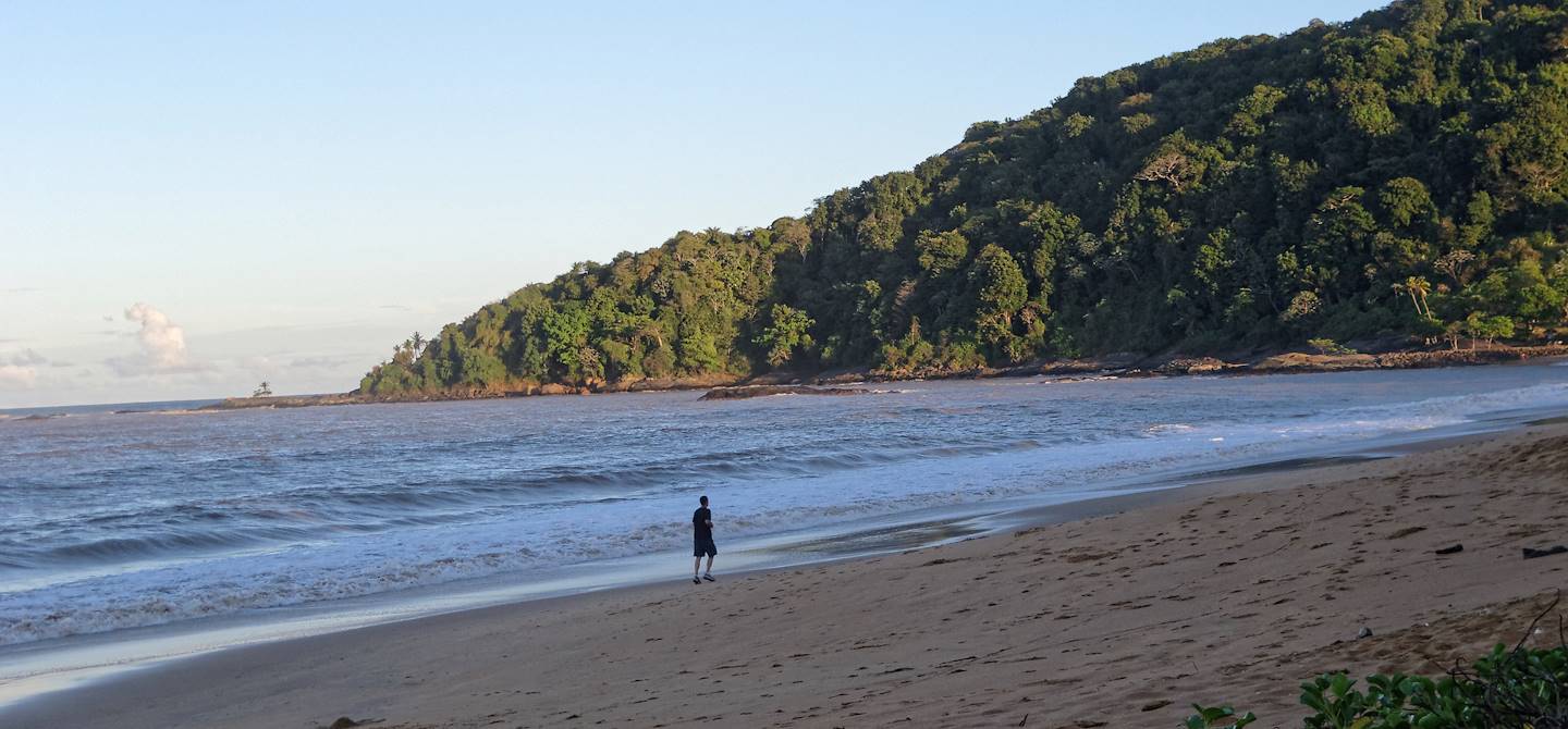 Route des Plages à Rémire-Montjoly - Guyane