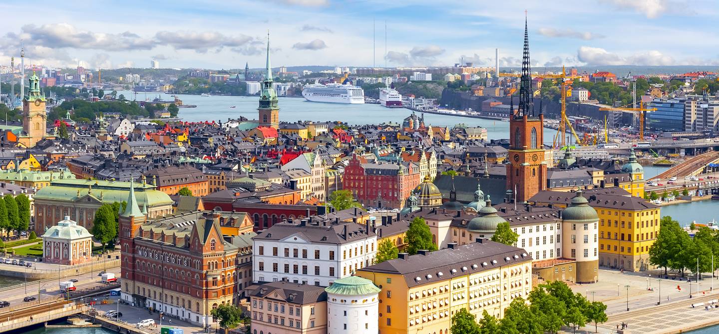 Panorama sur Stockholm - Suède