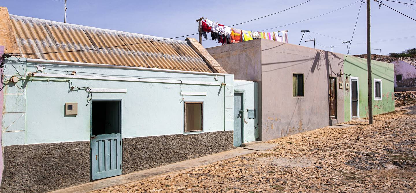 Maisons typiques de Rabil - Boa Vista - Cap Vert