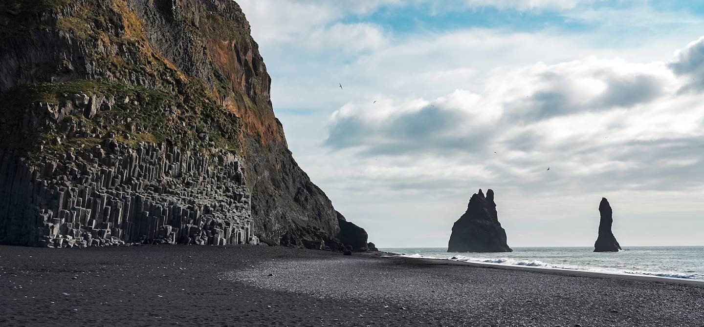 Plage de Vík í Mýrdal - Islande
