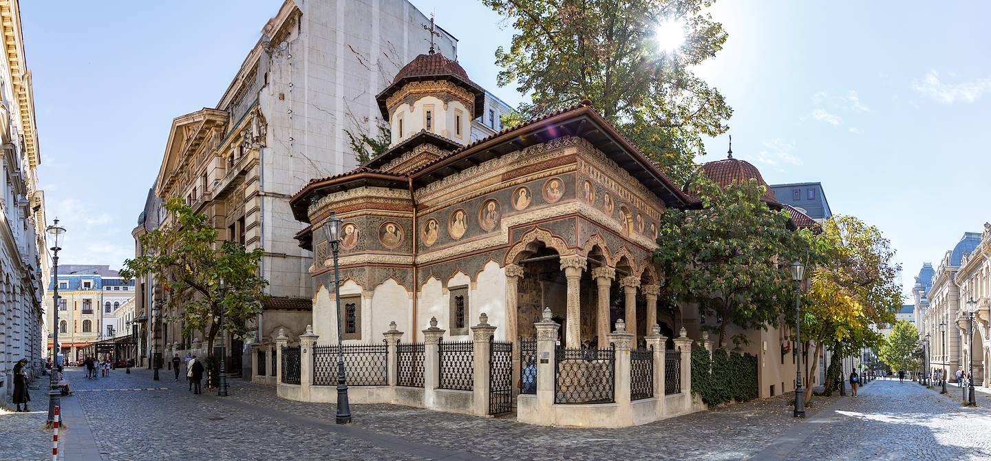 Église du monastère Stavropoleos - Bucarest - Roumanie