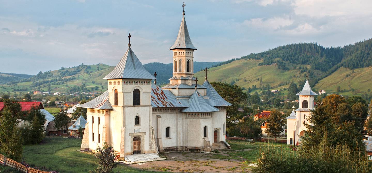 Eglise dans la région de Moldavie - Roumanie