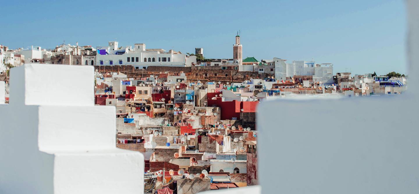 Vue sur les toits de Tanger - Maroc