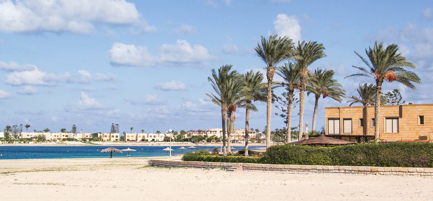 Plage à El Alamein - Egypte
