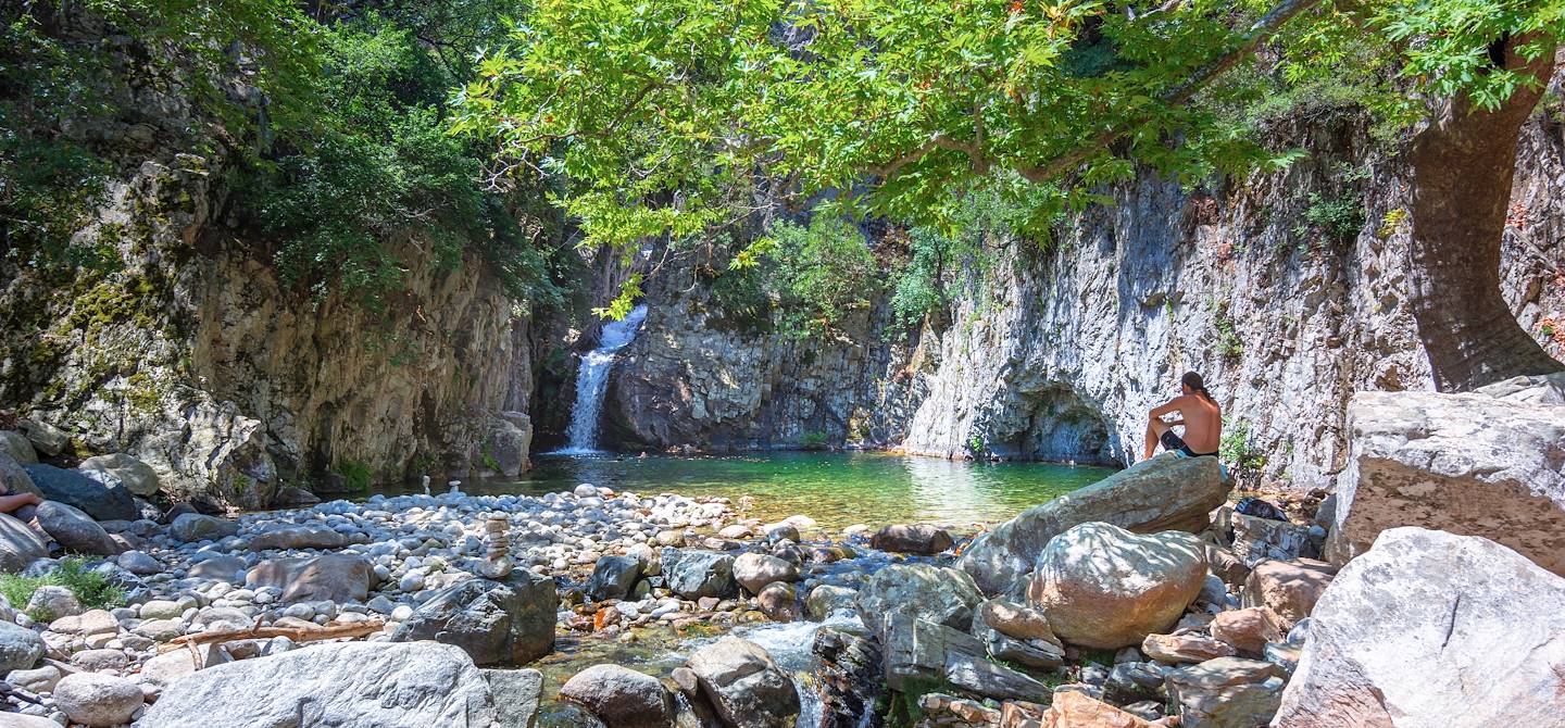 Cascade de Fonia - Samothrace - Macédoine-Orientale-et-Thrace - Grèce