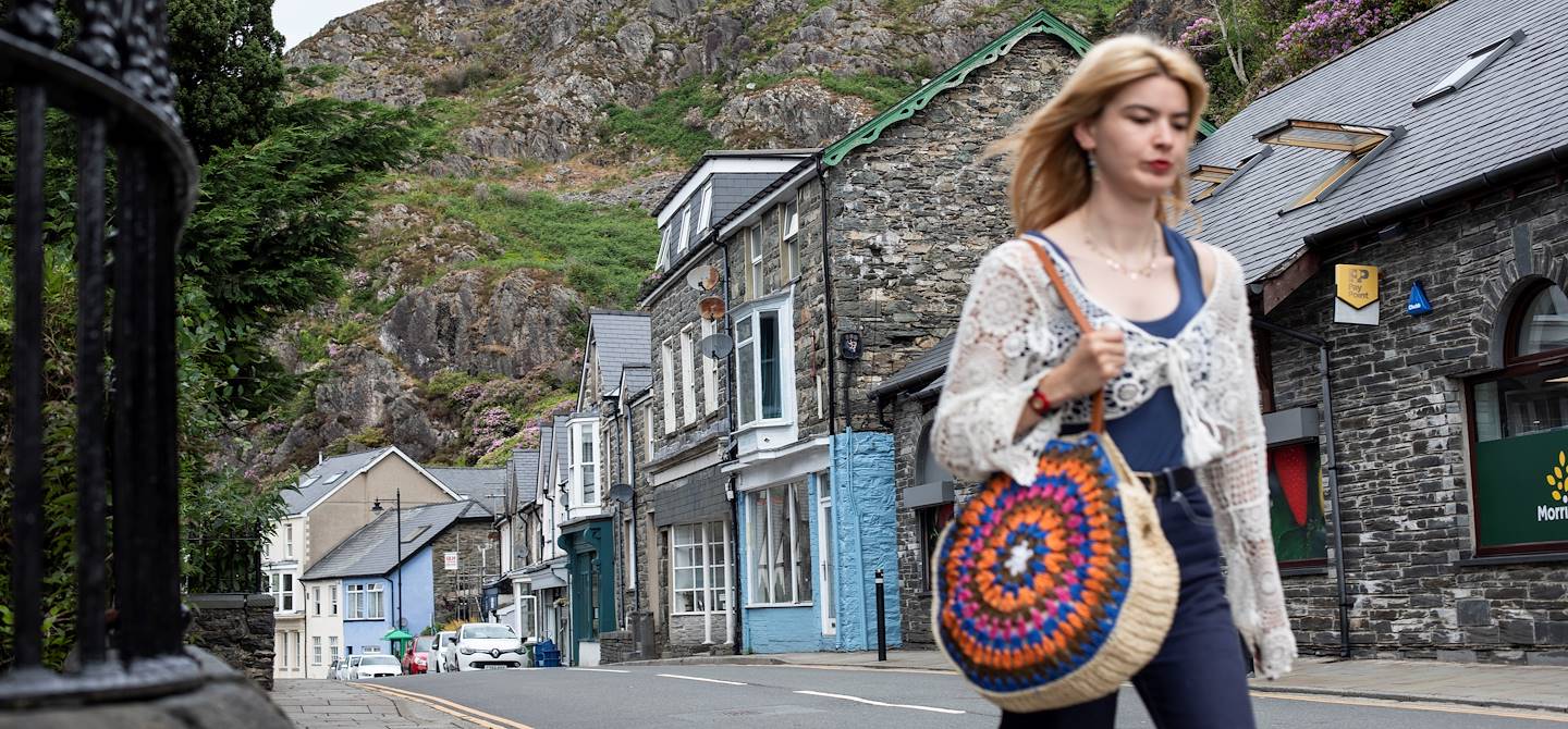 Blaenau Ffestiniog, ancien village minier - Pays de Galles - Royaume-Uni