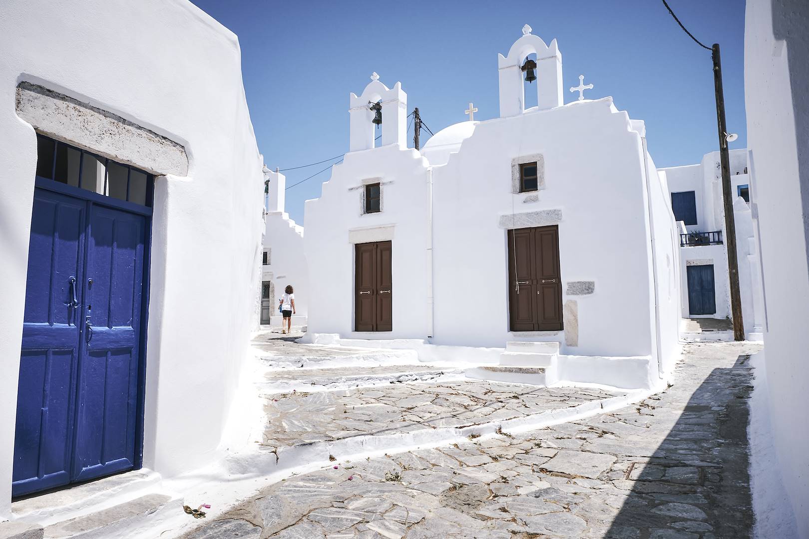 Chora - Amorgos - Archipel des Cyclades - Grèce
