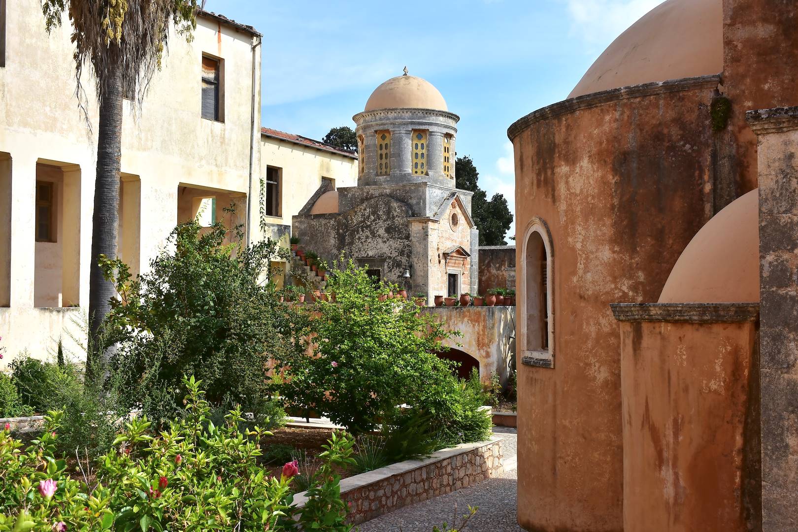 Monastère d'Agia Triada - presqu'île d'Akrotiri - Crète