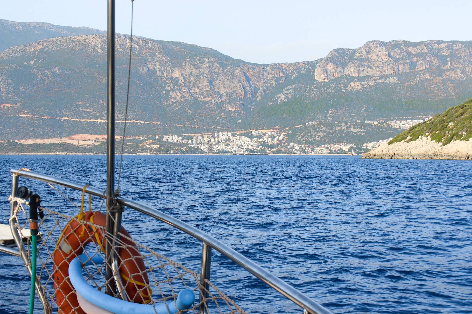 En bateau près de Kas - Côte lycienne - Turquie