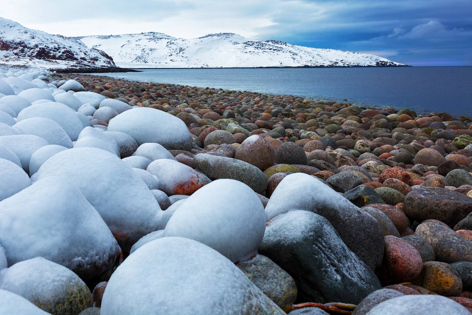 Plage de Barents - Spitzberg - Norvège