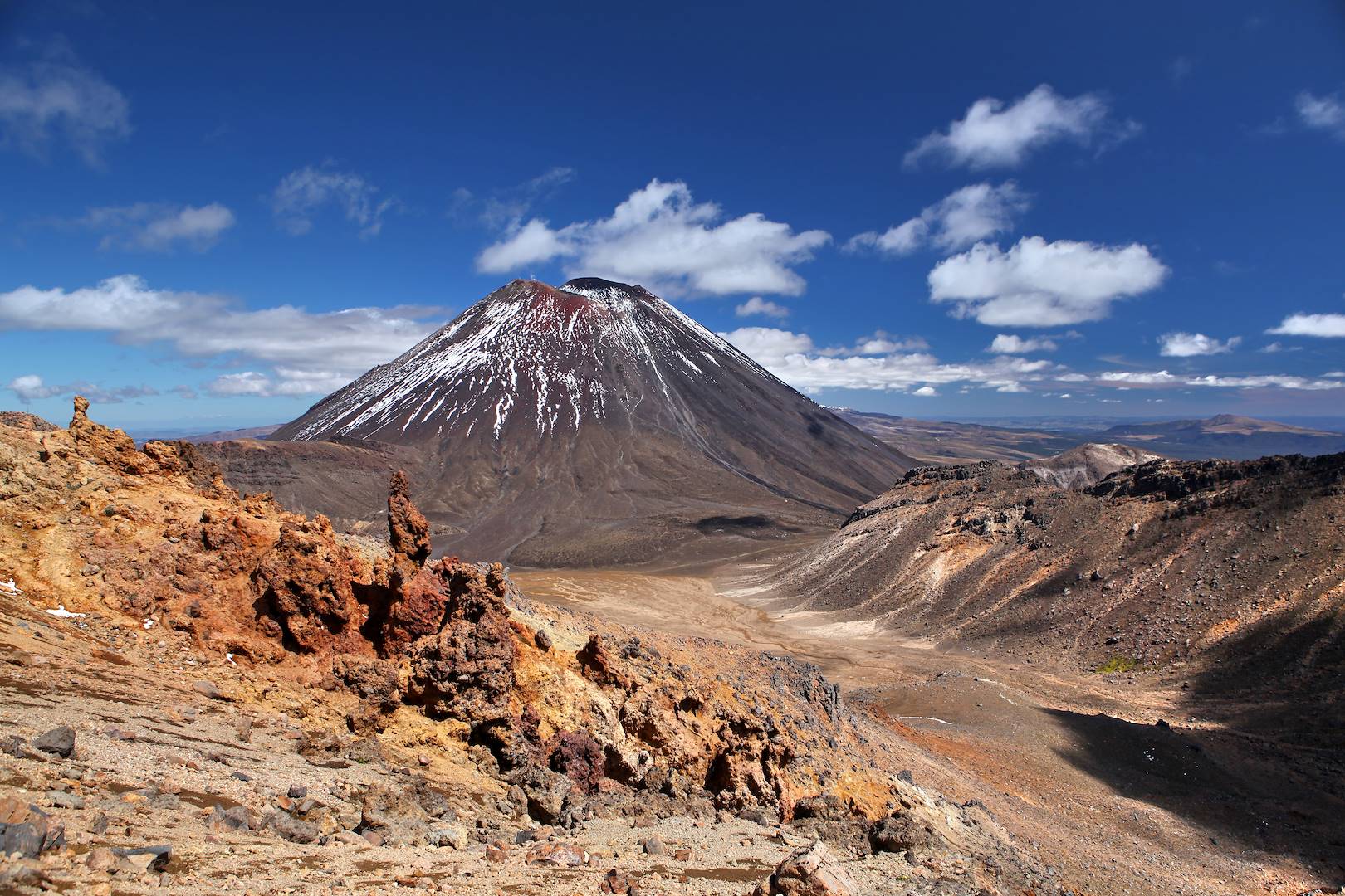 Volcan Ngauruhoe - Parc National Tongariro - Nouvelle Zélande