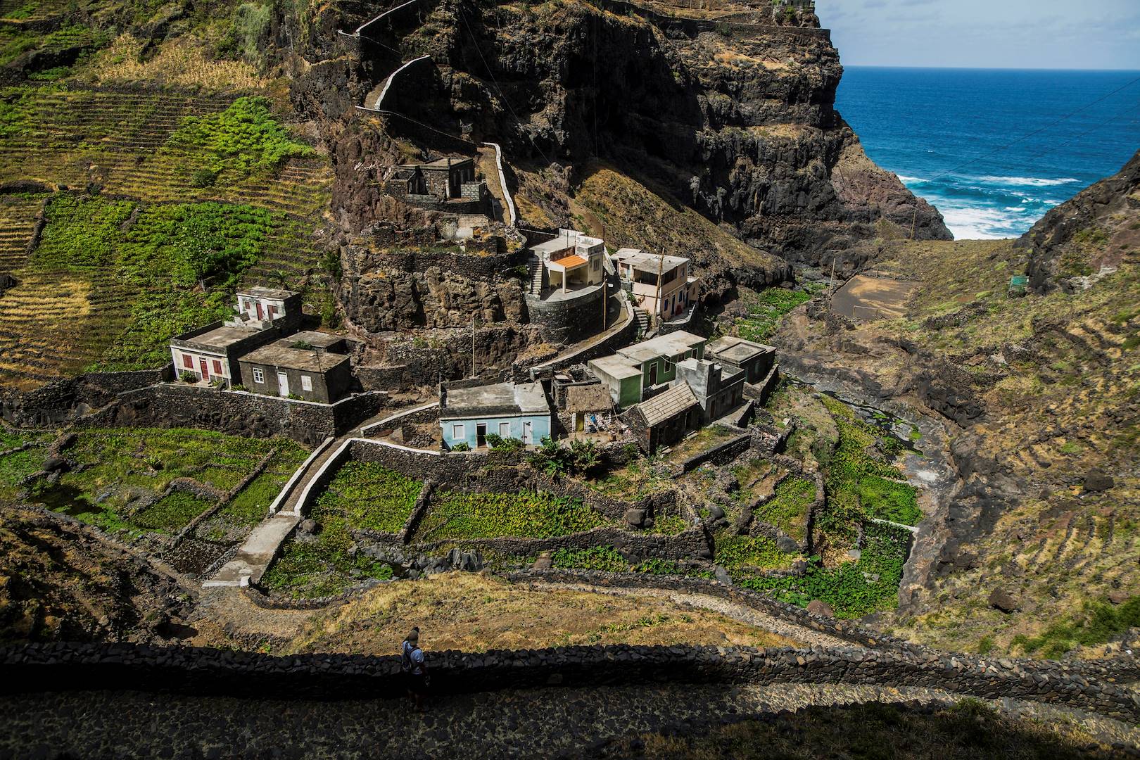 Randonnée sur le sentier côtier - Corvo - Île de Santo Antao - Cap Vert