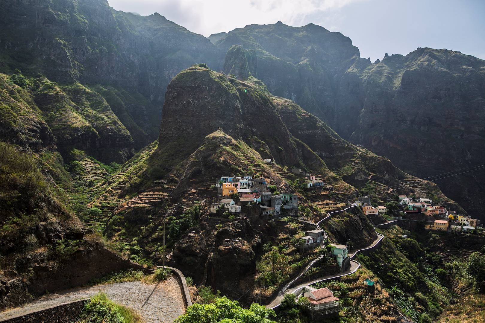 Randonnée sur le sentier côtier - Fontainhas - Île de Santo Antao - Cap Vert