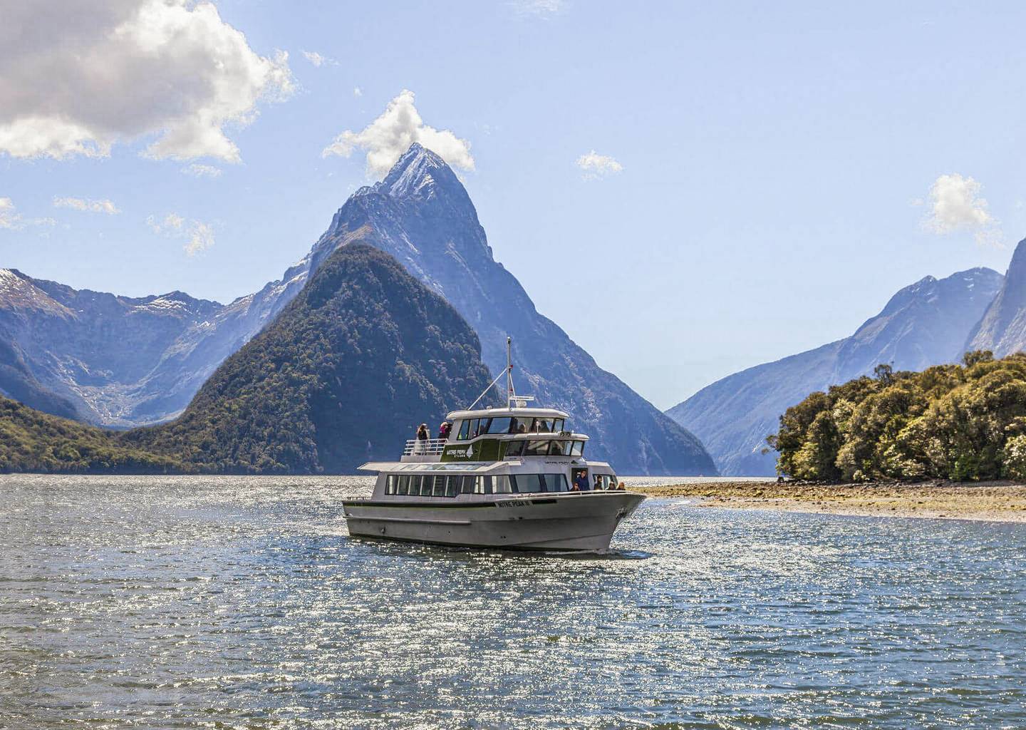 Croisière à Milford Sound - Parc national de Fiordland - Nouvelle-Zélande