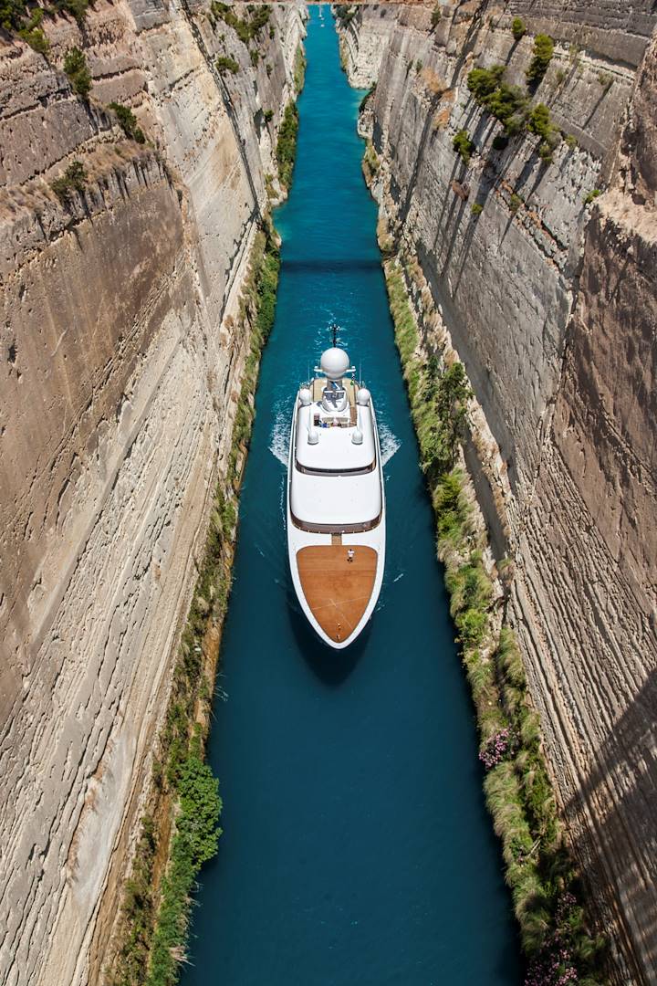 Le Canal de Corinthe - Nauplie - Péloponnèse - Grèce