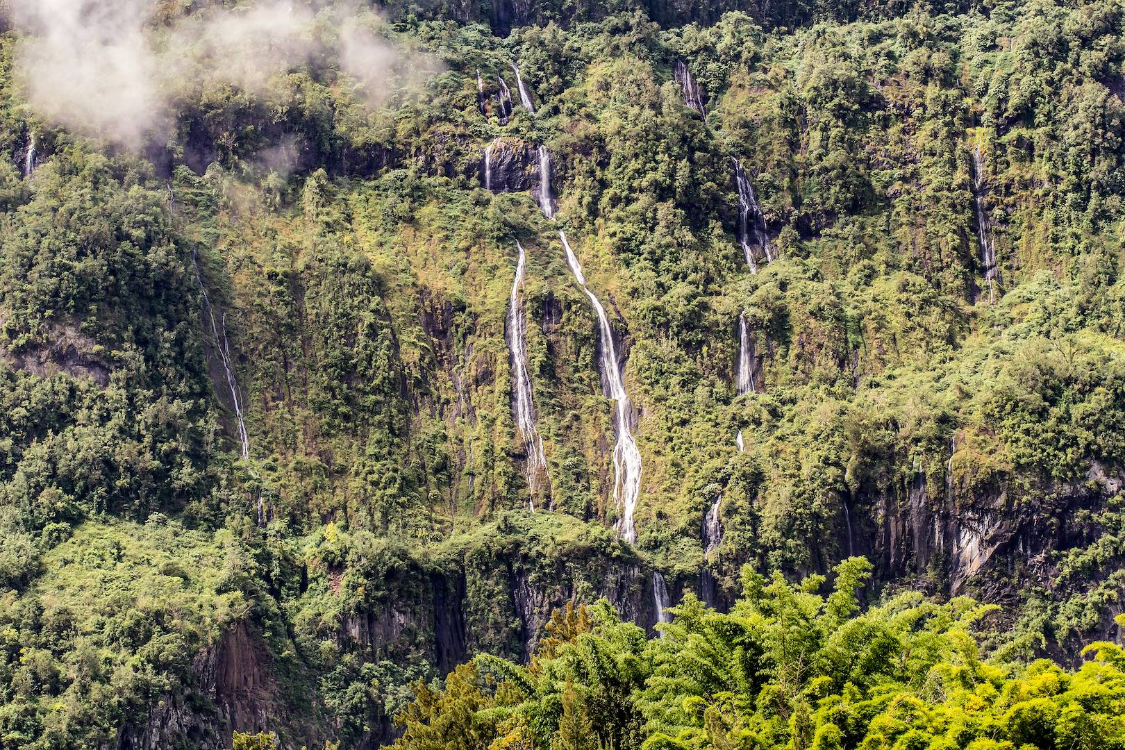 Cascade du Voile de la Mariée - Cirque de Salazie - La Réunion