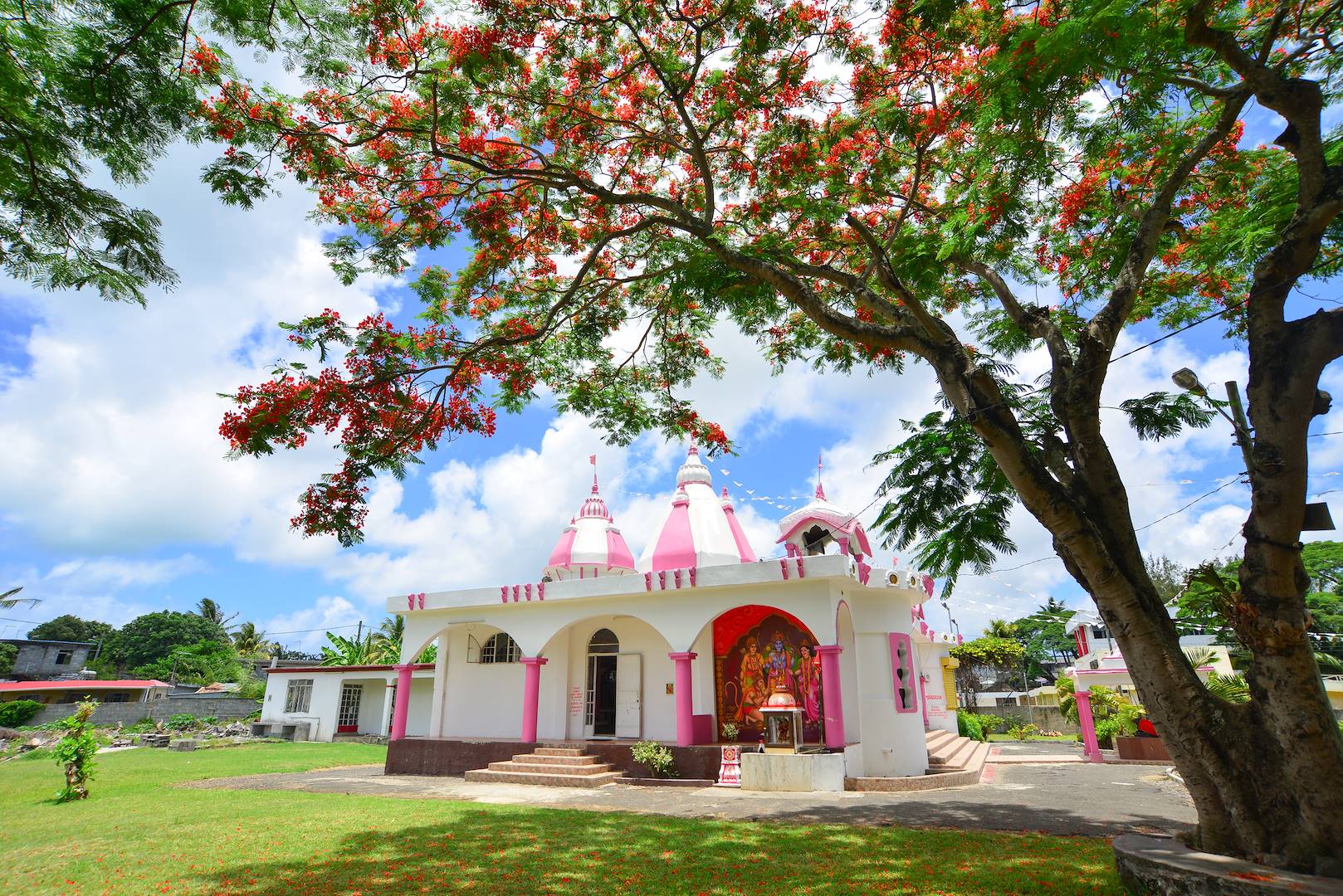 Temple hindou à Port Louis - Île Maurice