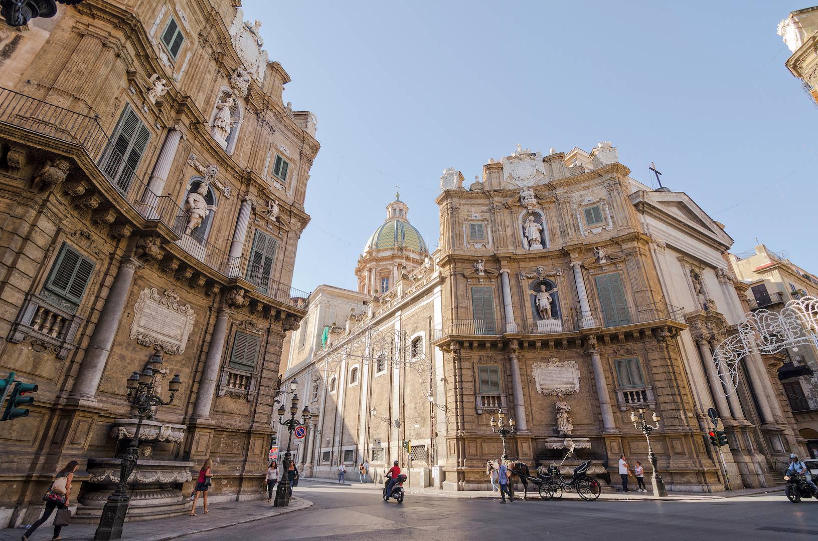 Quattro Canti - Palerme - Sicile - Italie