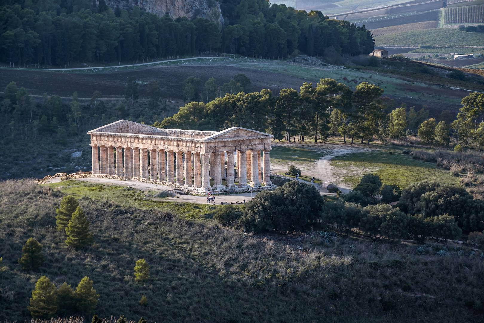Temple de Ségeste - Sicile - Italie