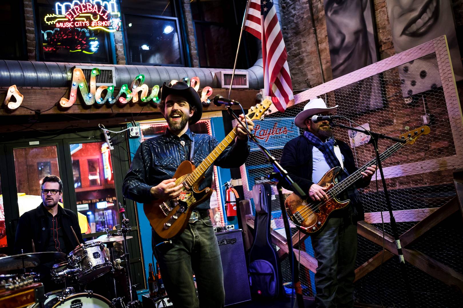 Concert de country dans un bar de Nashville - Tennessee - Etats Unis