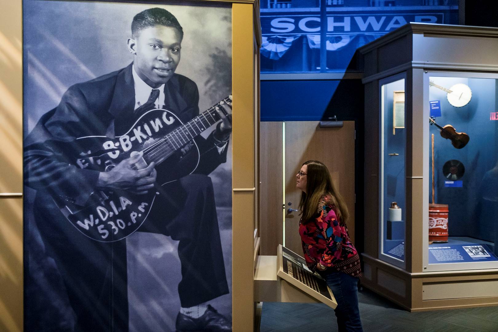Clarksdale, berceau du blues : le B.B King Museum - Mississippi - Etats Unis