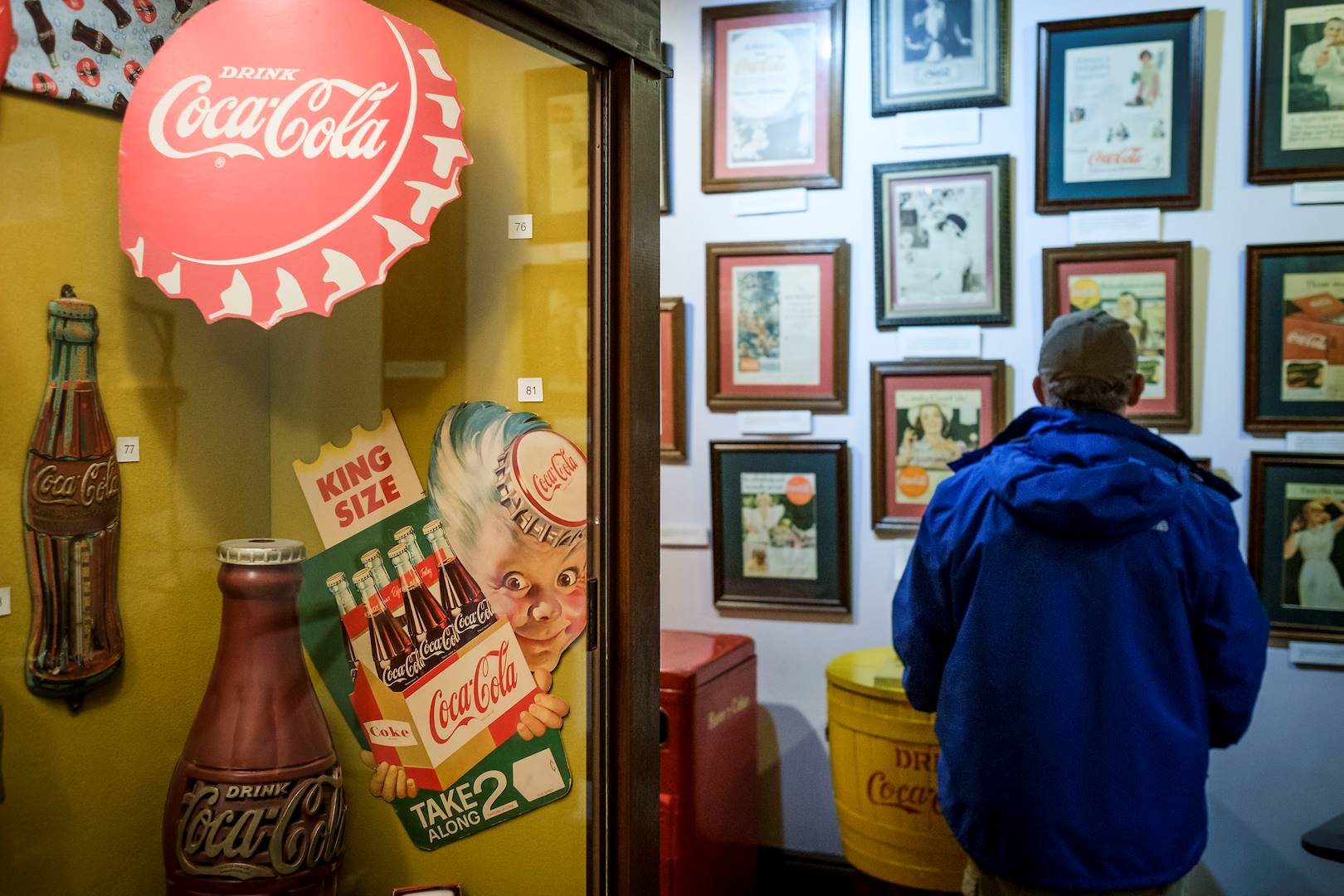 Le musée Biedenharn Candy Company, ou le musée Coca-Cola - Vicksburg - Mississippi - Etats Unis